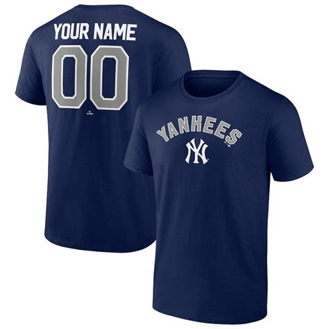 tee shirts new york yankees team color